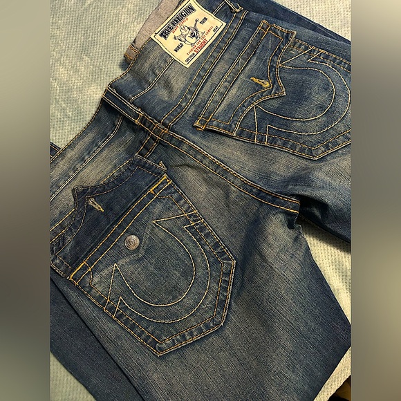 #TrueReligion #Straight #DoubleFlap #Size W 33 L 33 #New #Storage - Picture 1 of 12